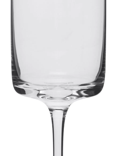 Shop Ichendorf Milano Amalfi Set-of-six Flute Glasses In Weiss