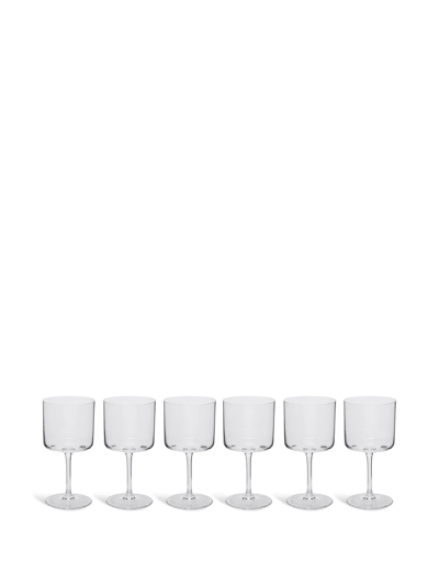 Ichendorf Milano Amalfi Set-of-six Water Glasses In Weiss