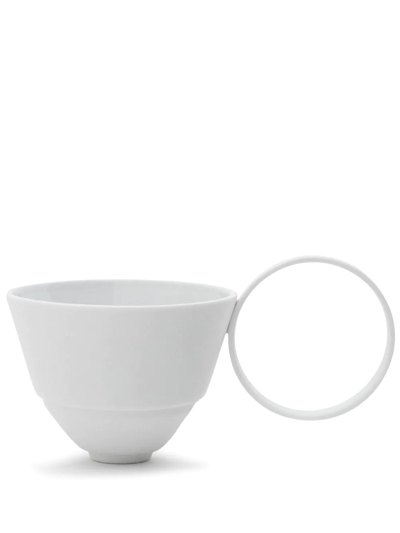 Editions Milano Circle Set-of-two Teacups In Weiss