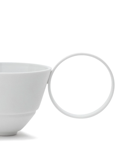 Shop Editions Milano Circle Set-of-two Teacups In Weiss