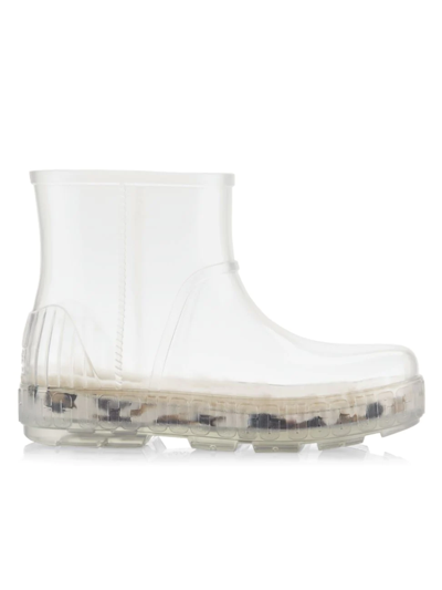 Shop Ugg Women's Drizlita Ankle Rain Boots In Clear