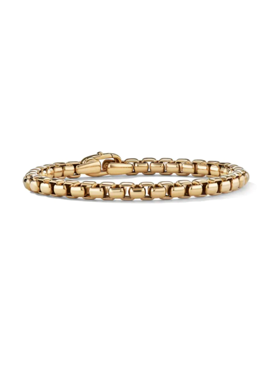 Shop David Yurman Women's Dy Bel Aire Chain Bracelet In 18k Yellow Gold/5.2mm
