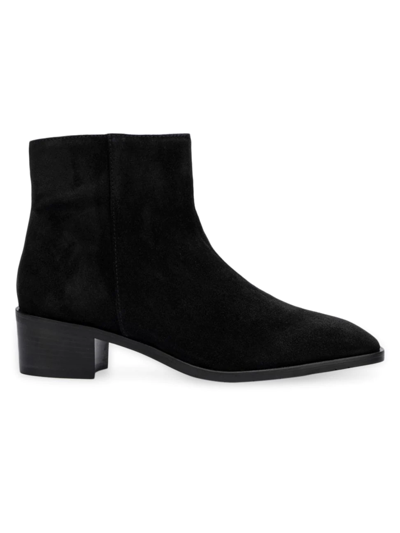 Shop Aquatalia Women's Reeta Suede Ankle Boots In Black