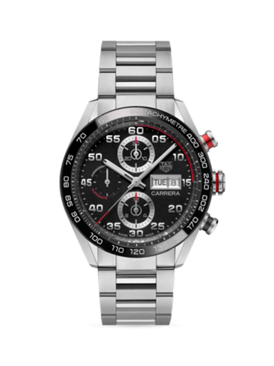 Shop Tag Heuer Men's Carrera Caliber Stainless Steel Automatic Chronograph
