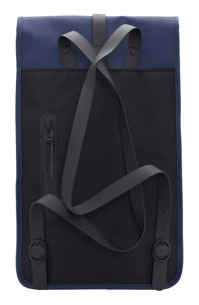 Shop Rains Waterproof Backpack In True Blue