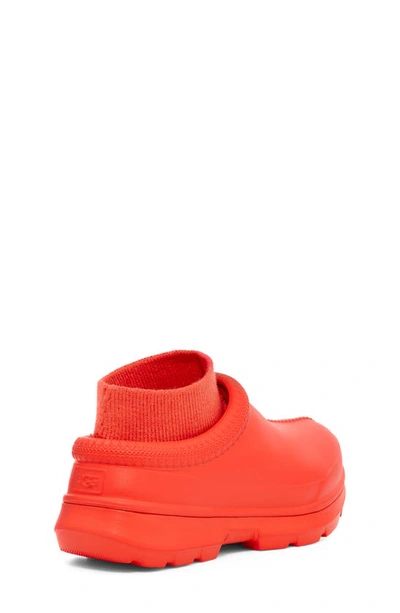 Shop Ugg Tasman X Waterproof Clog In Hazard Orange