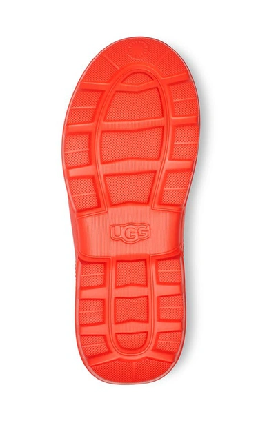 Shop Ugg Tasman X Waterproof Clog In Hazard Orange