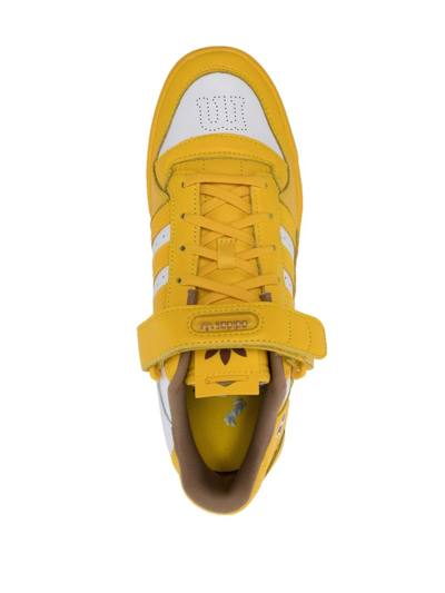 Shop Adidas Originals M&m Forum Low-top Sneakers In Yellow