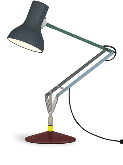 Shop Anglepoise X Paul Smith Type 75 Mini Desk Lamp In Grey