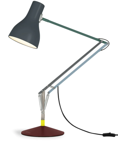 Shop Anglepoise X Paul Smith Type 75 Mini Desk Lamp Edition Four In Grey