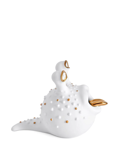 L'objet X Haas Brothers Grand Haashtray Ashtray In White