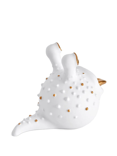 L'objet X Haas Brothers Grand Haashtray Ashtray In White