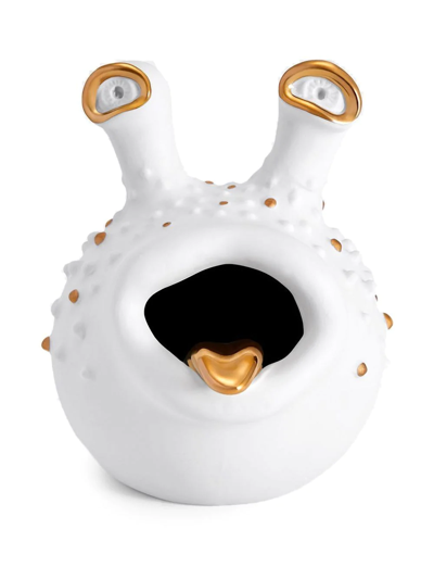 L'objet X Haas Brothers Grand Haashtray Ashtray In White