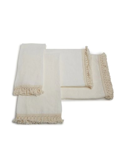 Once Milano Set-of-two Bathroom Towels In White