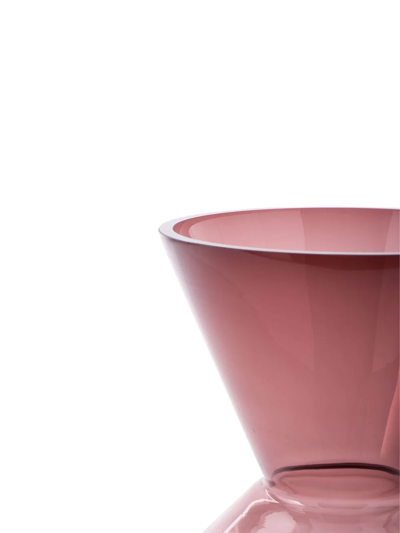 Shop Polspotten Thick Neck Vase (40cm) In Pink