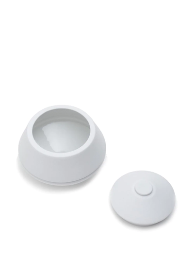 Editions Milano Circle Porcelain Sugar-bowl In White