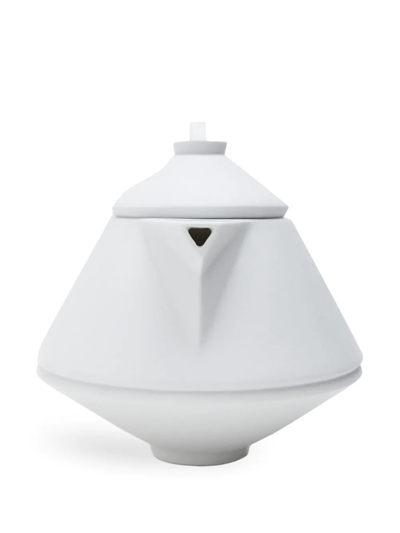 Shop Editions Milano Circle Porcelain Teapot In White