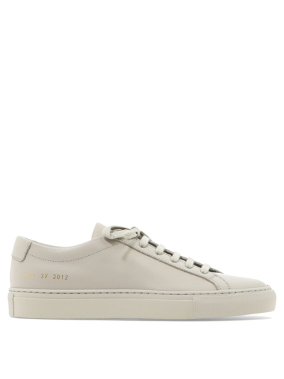 Shop Common Projects Women's  Grey Other Materials Sneakers
