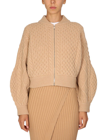 Shop Stella Mccartney Women's  Beige Other Materials Sweater