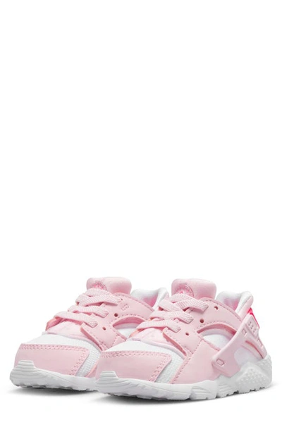 Shop Nike Huarache Run Sneaker In Pink / Hyper Pink/ White