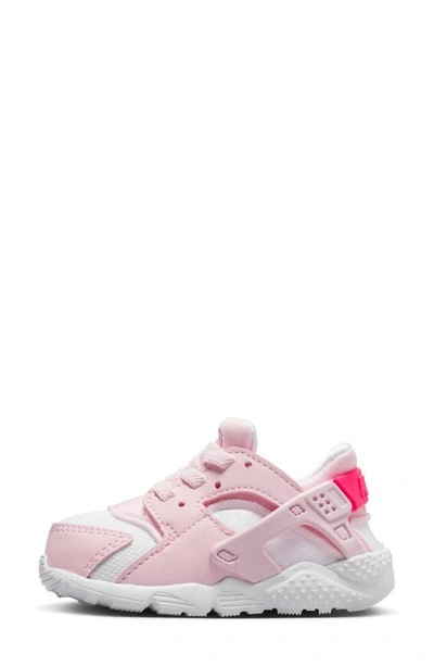 Shop Nike Huarache Run Sneaker In Pink / Hyper Pink/ White