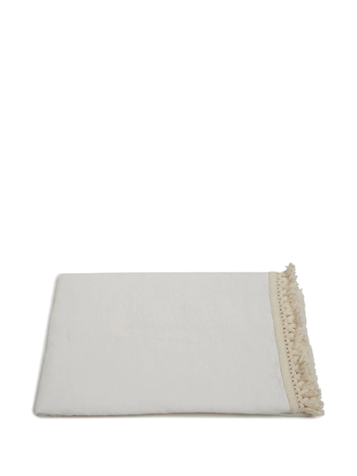 Once Milano Fringed Bath-sheet In White