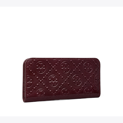 T Monogram Patent Zip Slim Wallet: Women's Designer Wallets