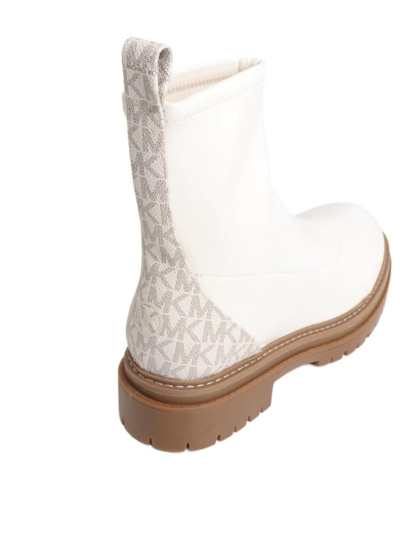Shop Michael Kors Women's Beige Other Materials Ankle Boots