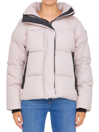 Shop Canada Goose Women's Pink Other Materials Outerwear Jacket