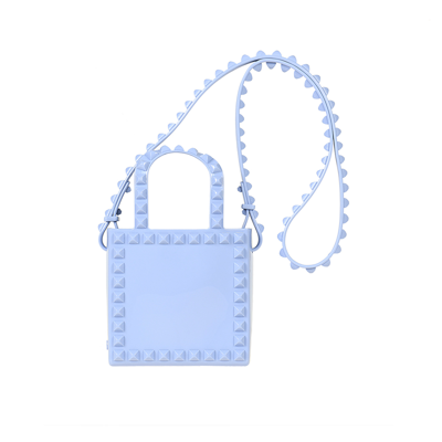 Shop Carmen Sol Alice Mini Shoulder Bag In Baby Blue
