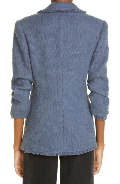 Cinq À Sept Khloe Boucle Blazer In Shadow