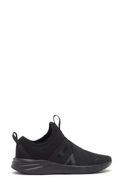 Shop Puma Better Foam Prowl Slip-on Sneaker In  Black- Black