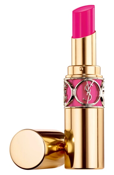 Shop Saint Laurent Rouge Volupté Shine Oil-in-stick Lipstick Balm In 50 Fuchsia Stiletto
