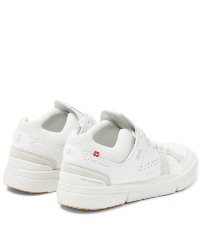 Shop On Running Roger Clubhouse Sneakers In White Sand