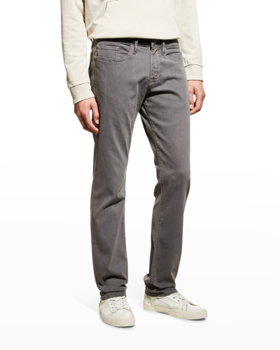 Shop Frame Men's L'homme Slim-straight Pants In Steel Gray