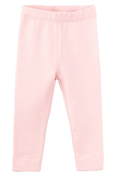 Shop Miles The Label Stretch Organic Cotton Leggings In 400 Pink
