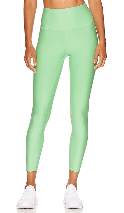 Alo Yoga Airlift High Waist Midi Leggings In Ultramint
