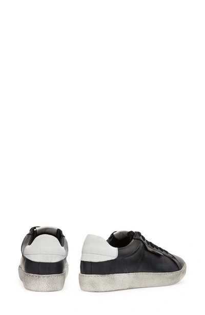 Shop Allsaints Sheer Sneaker In Black/ White