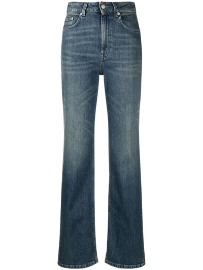 Shop Remain Lynn Straight-leg Jeans In Blau