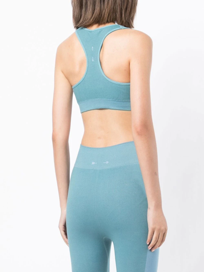 The Upside Anna Seamless Sports Bra In Blue