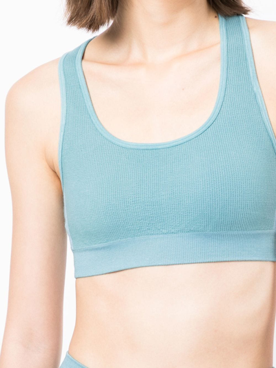 The Upside Anna Seamless Sports Bra In Blue