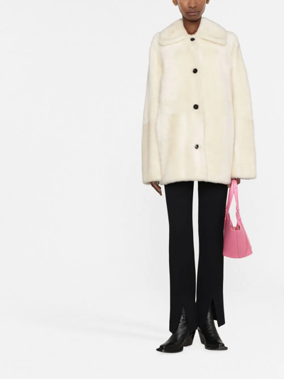 双面皮毛一体夹克