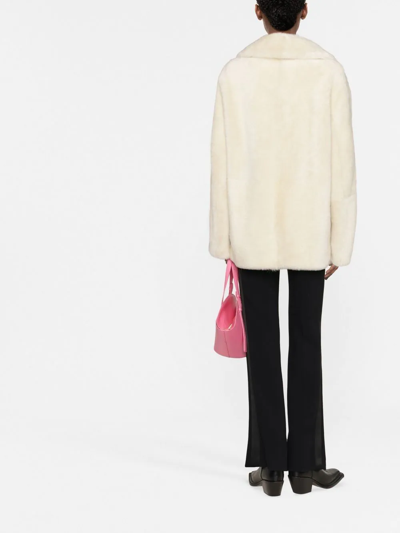 双面皮毛一体夹克