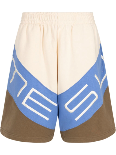 Shop Supreme Stretch Track Shorts In Nude