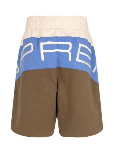 Shop Supreme Stretch Track Shorts In Nude