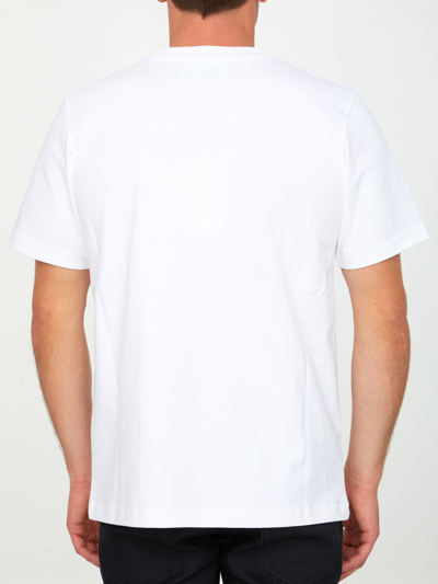 Shop Casablanca Printed White T-shirt