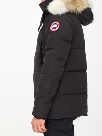 Shop Canada Goose Wyndham Black Parka