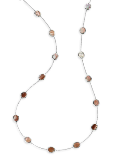 Shop Ippolita Women's Confetti Sterling Silver & Shell Long Station Necklace