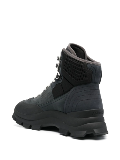 Ambush Lug-sole Hiking Boots In Schwarz
