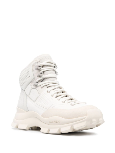 Shop Ambush Lug-sole Hiking Boots In Nude